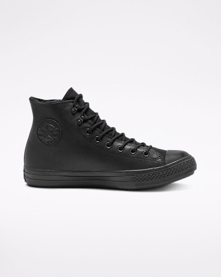 Men\'s Converse Chuck Taylor All Star Winter GORE-TEX® High Top Shoes Black | AU 68045S